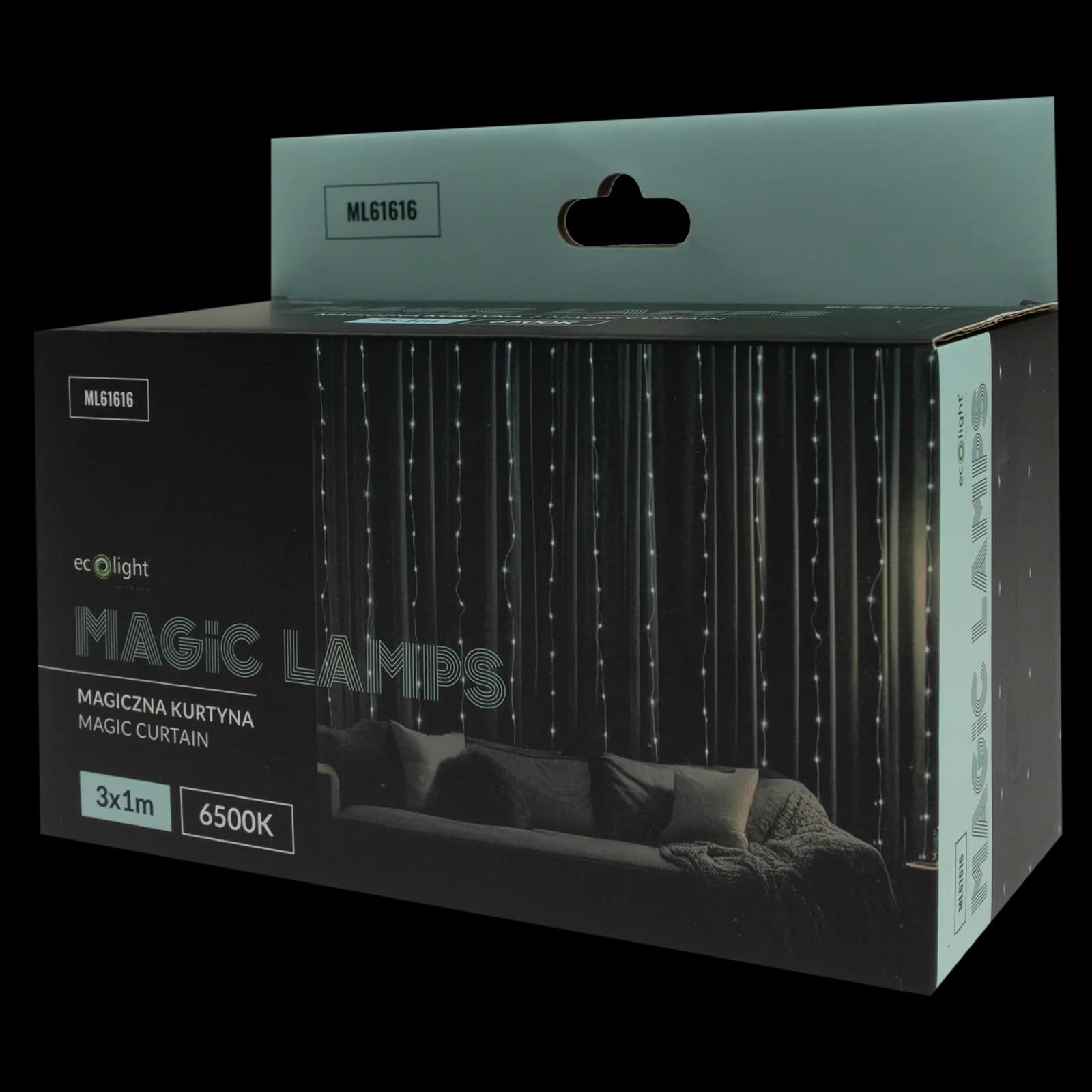 Magiczna kurtyna 200 LED 3×1 m 6500 K DC5V