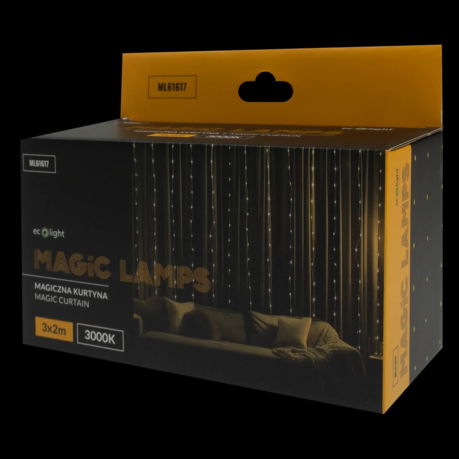 Magiczna kurtyna 400 LED 3×2 m 3000 K DC5V
