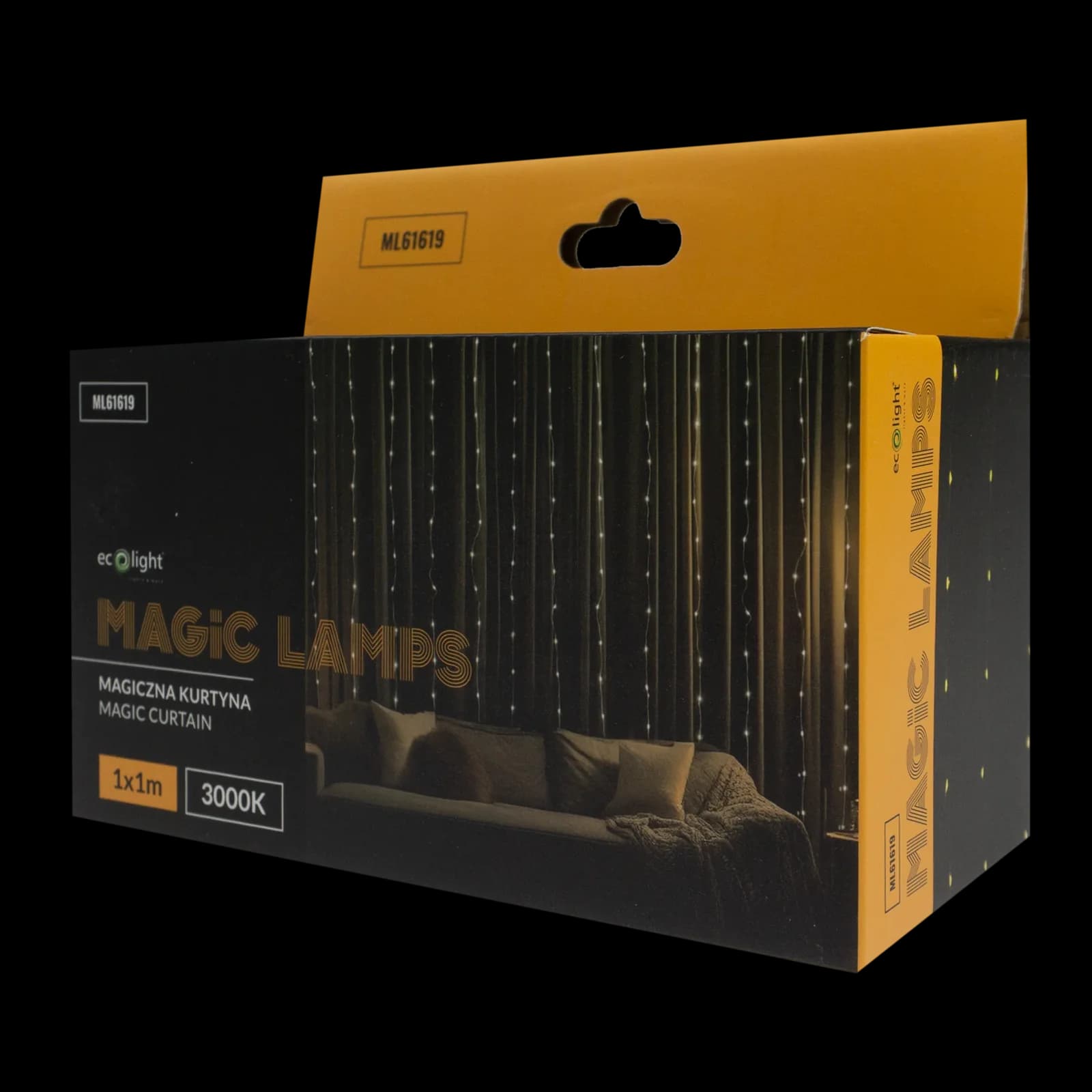 Magiczna kurtyna 100 LED 1×1 m 3000 K DC5V