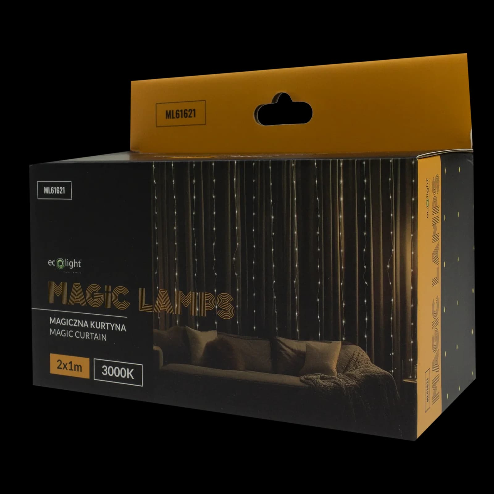 Magiczna kurtyna 200 LED 2×1 m 3000 K DC5V